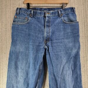 Levis 560 Jeans Mens 36x36 Blue Loose Fit Tapered Leg Denim Made Canada Y2K